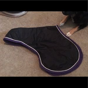 Custom Saddle Cover (water resistant fleece lined)